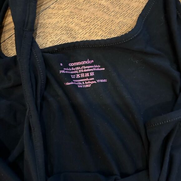 EXCELLENT Commando Butter Tank Jumpsuit. Black. $228.00 b3 - Picture 7 of 9